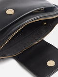 Bolso De Tiracolo Con Efecto Craquelado