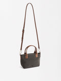 Bolso Tote Con Textura Suave M