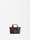 Bolso Tote Con Textura Suave Xs