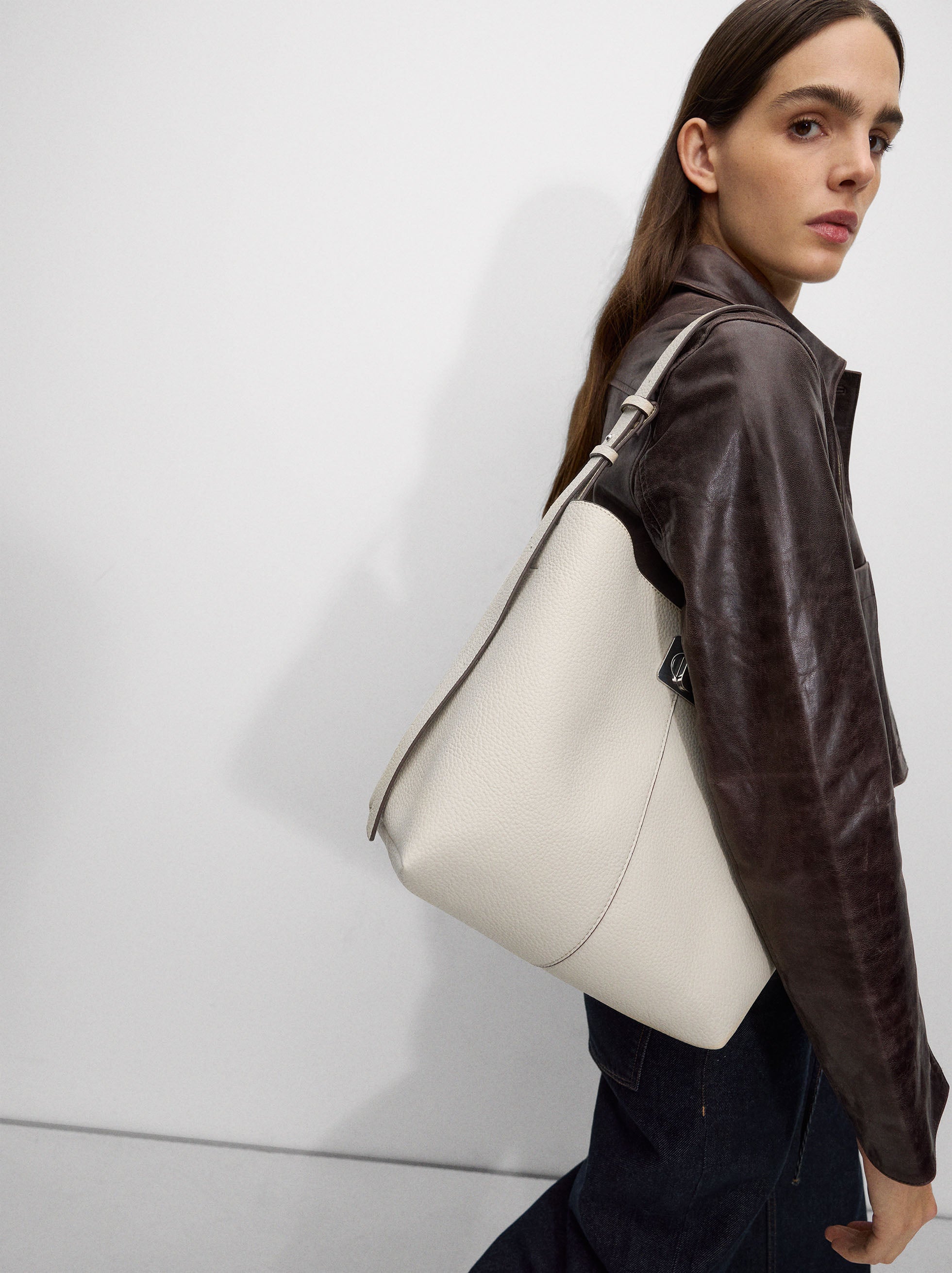 Bolso De Hombro Con Bolsa Removible