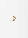 Piercing Con Corazón - Acero Inoxidable