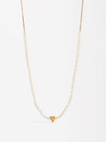 Collar Con Perlas De Agua Dulce - Plata De Ley 925