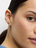 Pendientes Ojos Con Circonitas - Plata De Ley 925