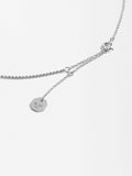 Collar Bicolor Con Estrella - Plata De Ley 925