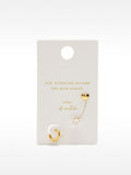 Set De Pendientes Con Circonitas - Plata De Ley 925