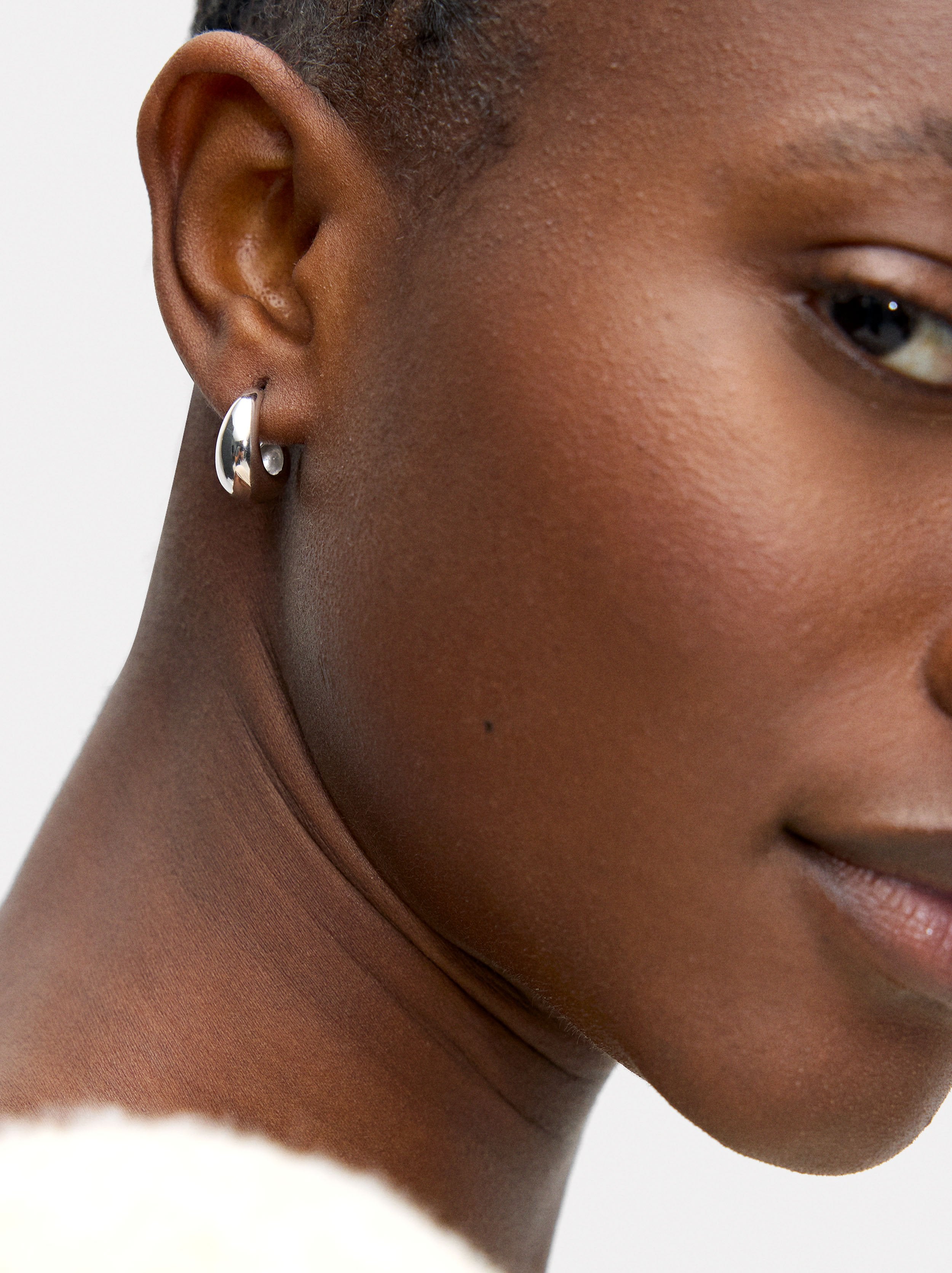 Pendientes Ovalados - Plata De Ley 925