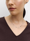 Set De Collar Y Pendientes - Plata De Ley 925