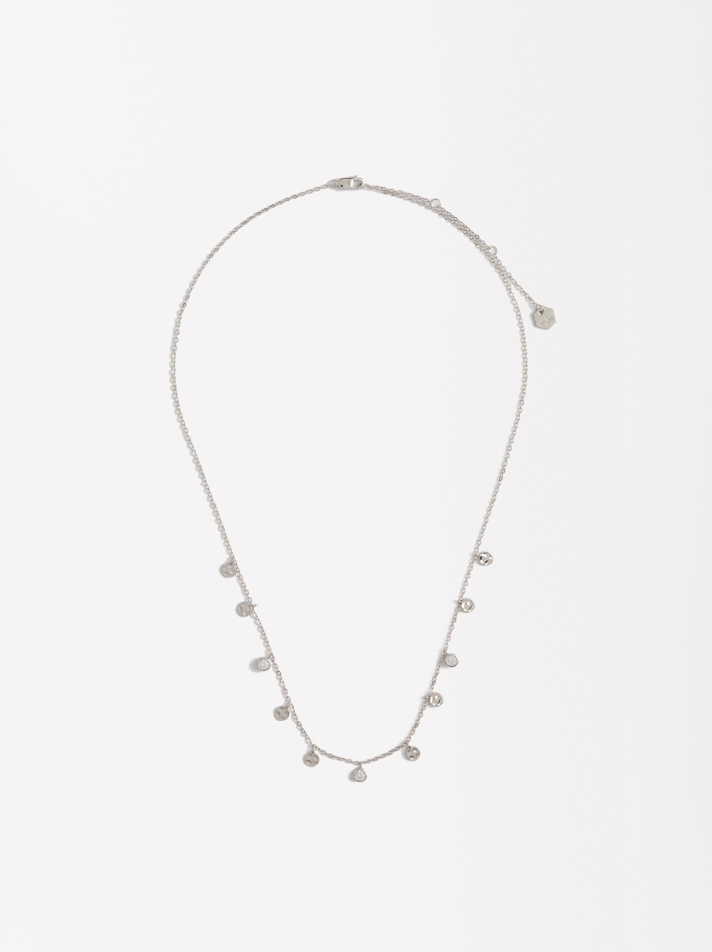 Set De Collar Y Pendientes - Plata De Ley 925