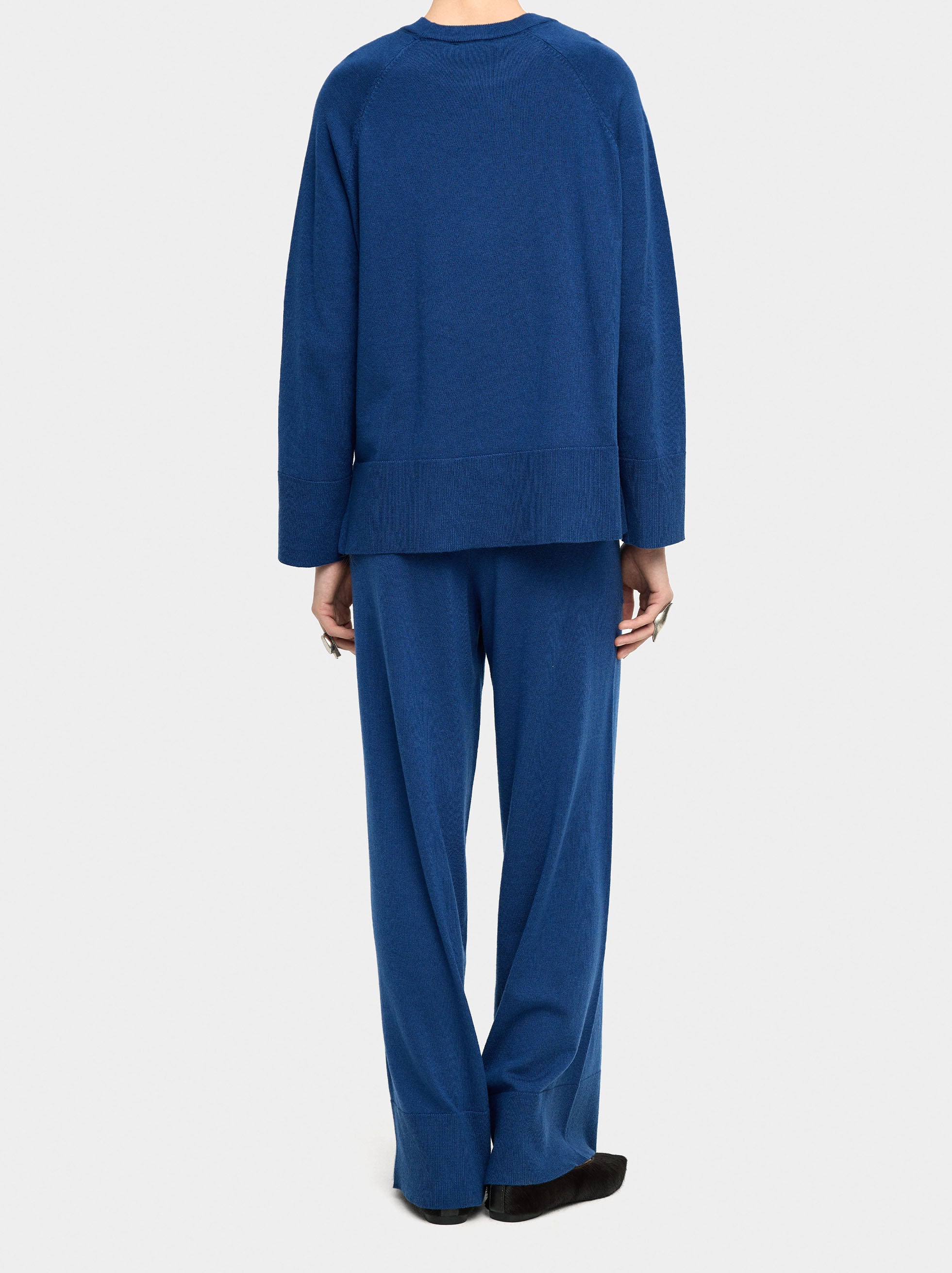 Pantalón De Punto Ajustable Con Cordón