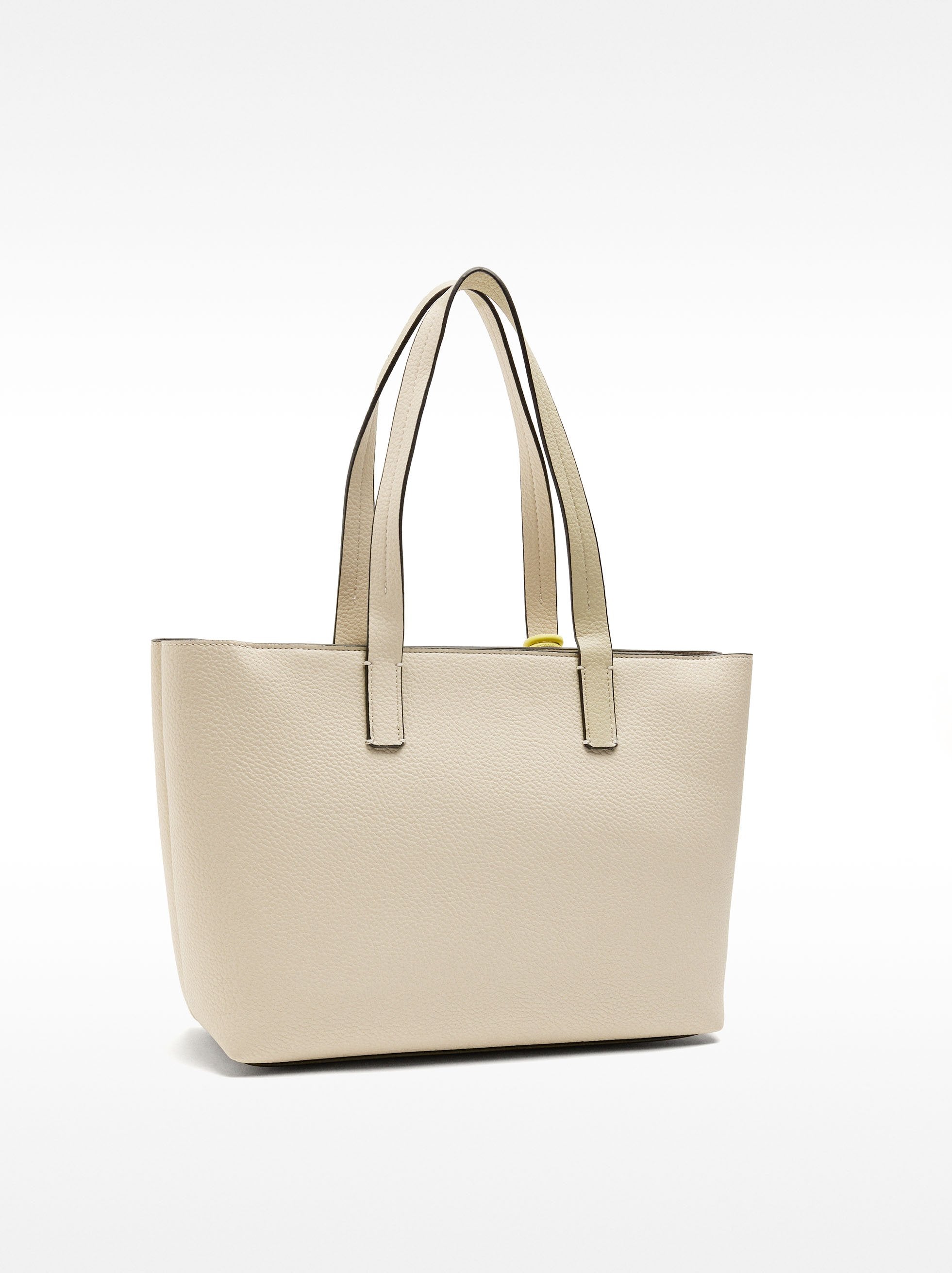 Bolso Shopper Con Textura