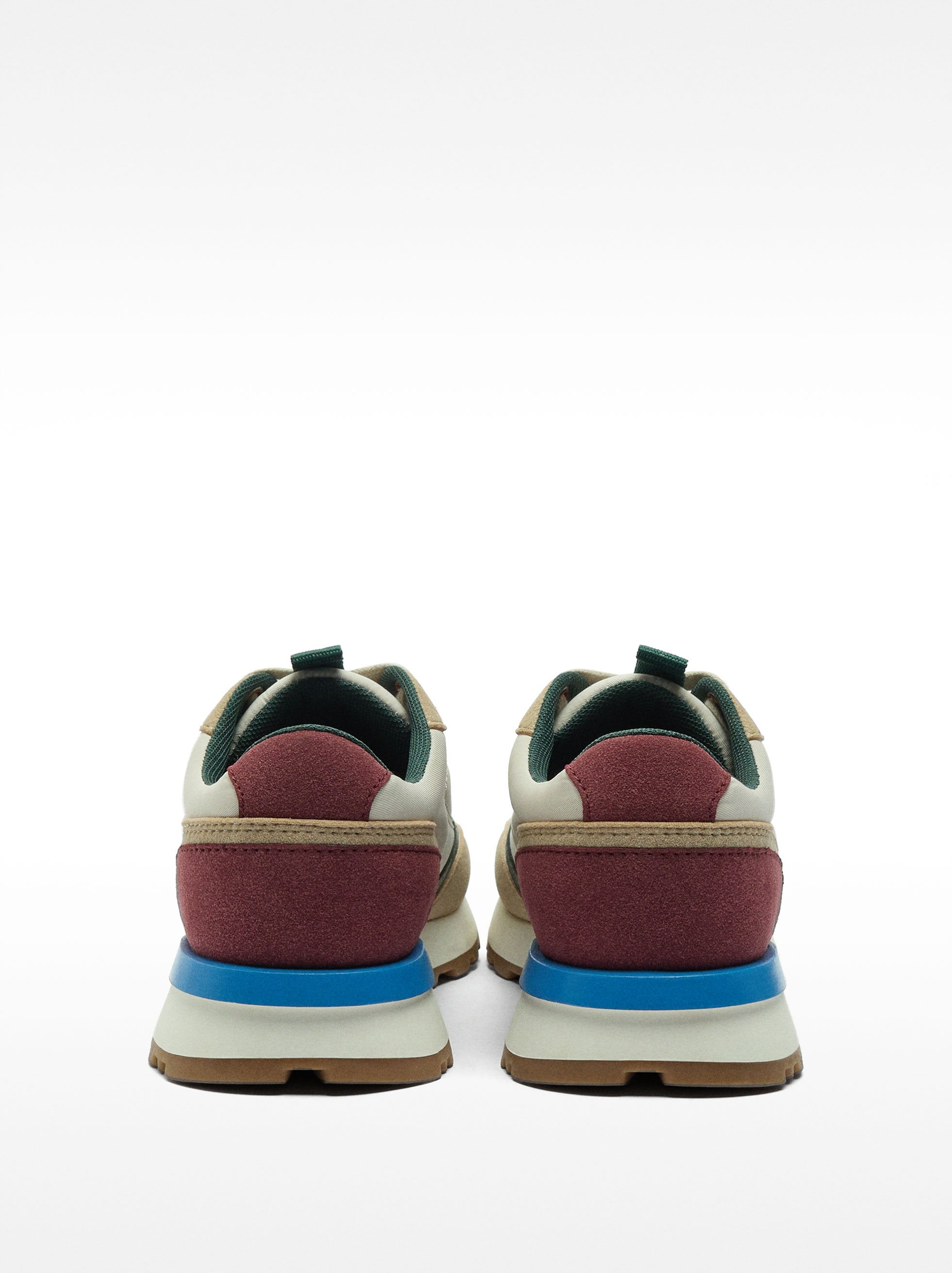 Zapatillas Contraste Multicolor