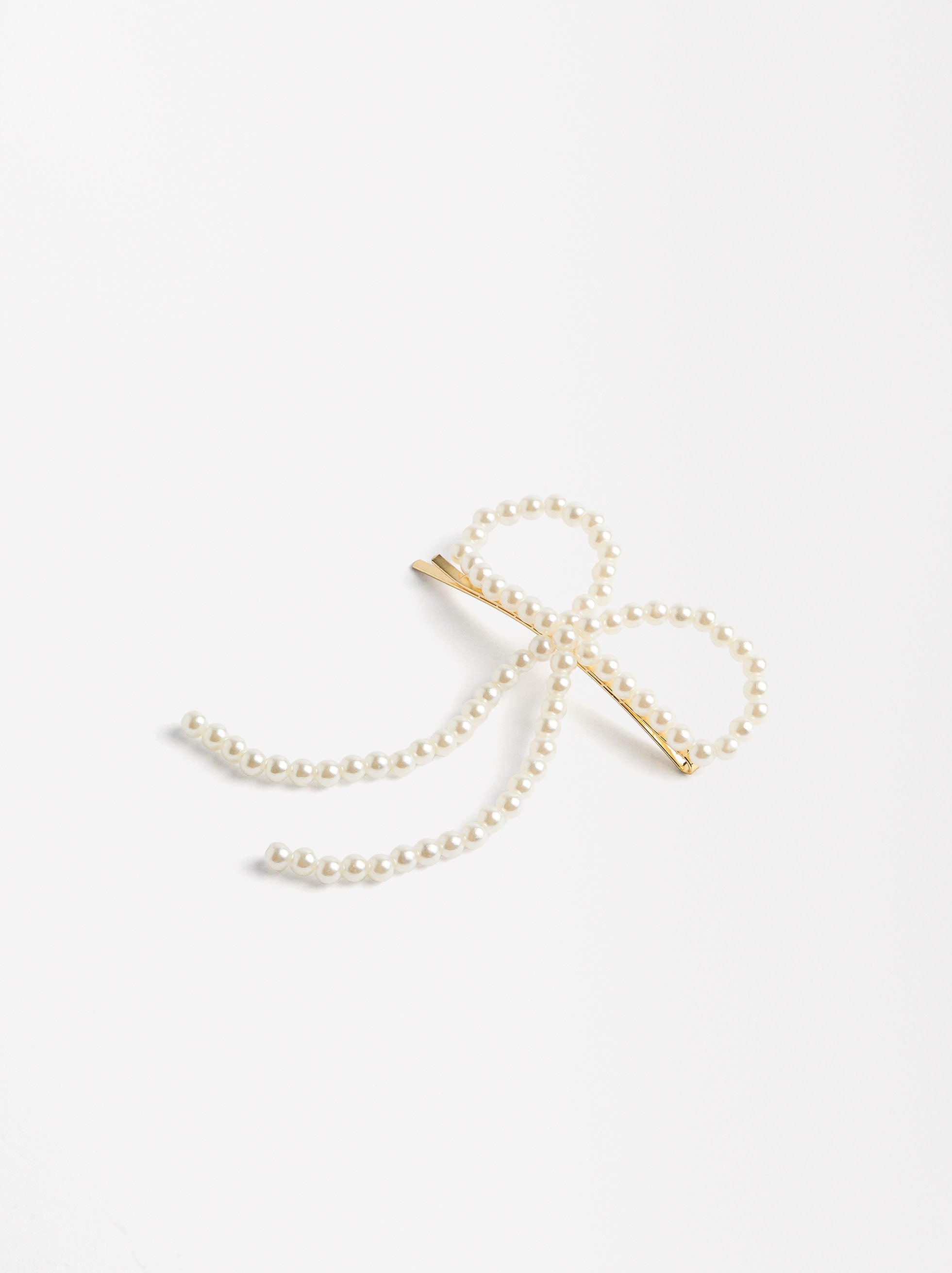 Horquilla De Pelo Con Perlas