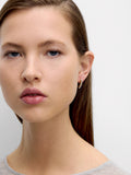 Pendientes Con Perlas - Acero Inoxidable