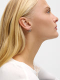Pendientes Earjack Con Cristales - Acero Inoxidable