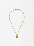 Set De Collar Con Pendientes Piedra - Acero Inoxidable