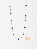 Set Collar Y Pendientes Lunas Y Estrellas - Acero Inoxidable
