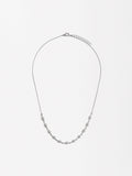 Collar Corto Con Circonitas