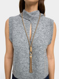 Collar Largo Colgante Cadenas