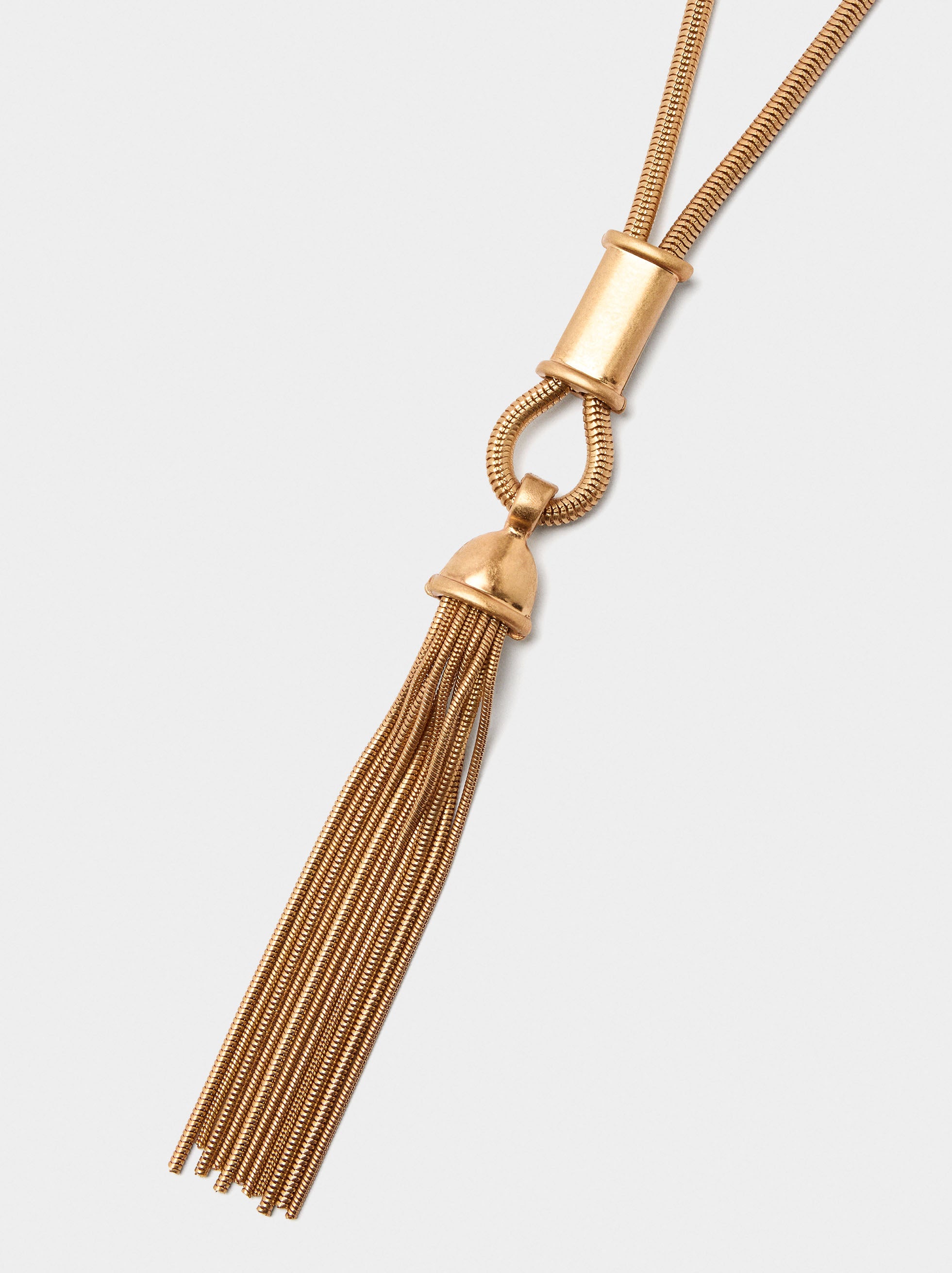 Collar Largo Colgante Cadenas