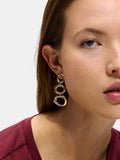 Pendientes Largos Con Aros