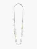 Collar Largo Doble Con Barras