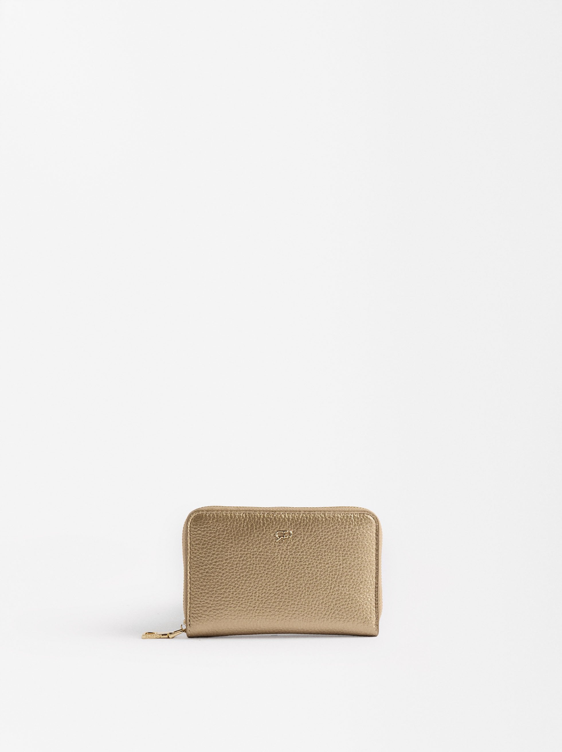 Cartera Básica Con Textura