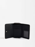 Cartera De Nylon Bordado Corazones
