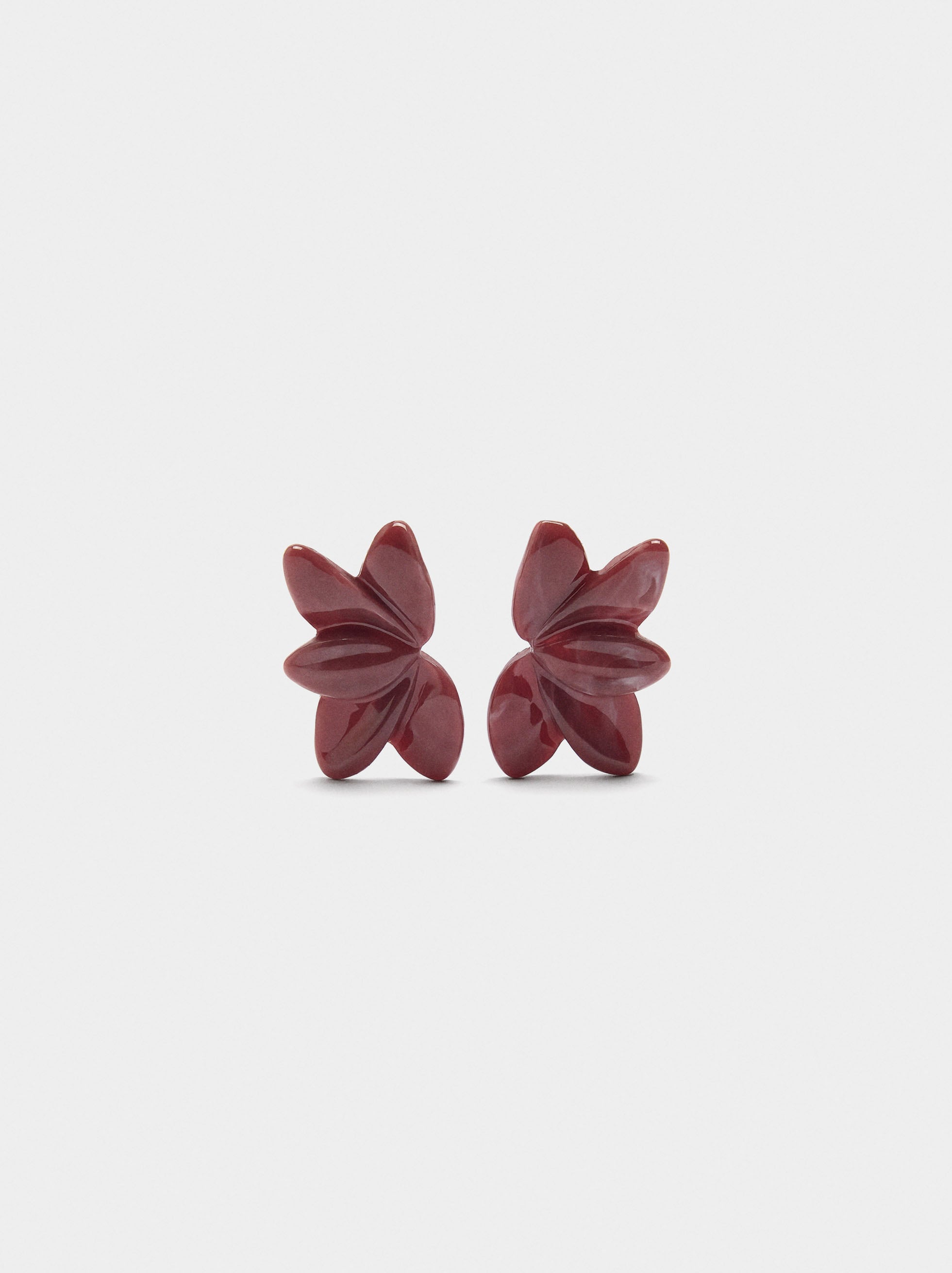 Pendientes Media Flor