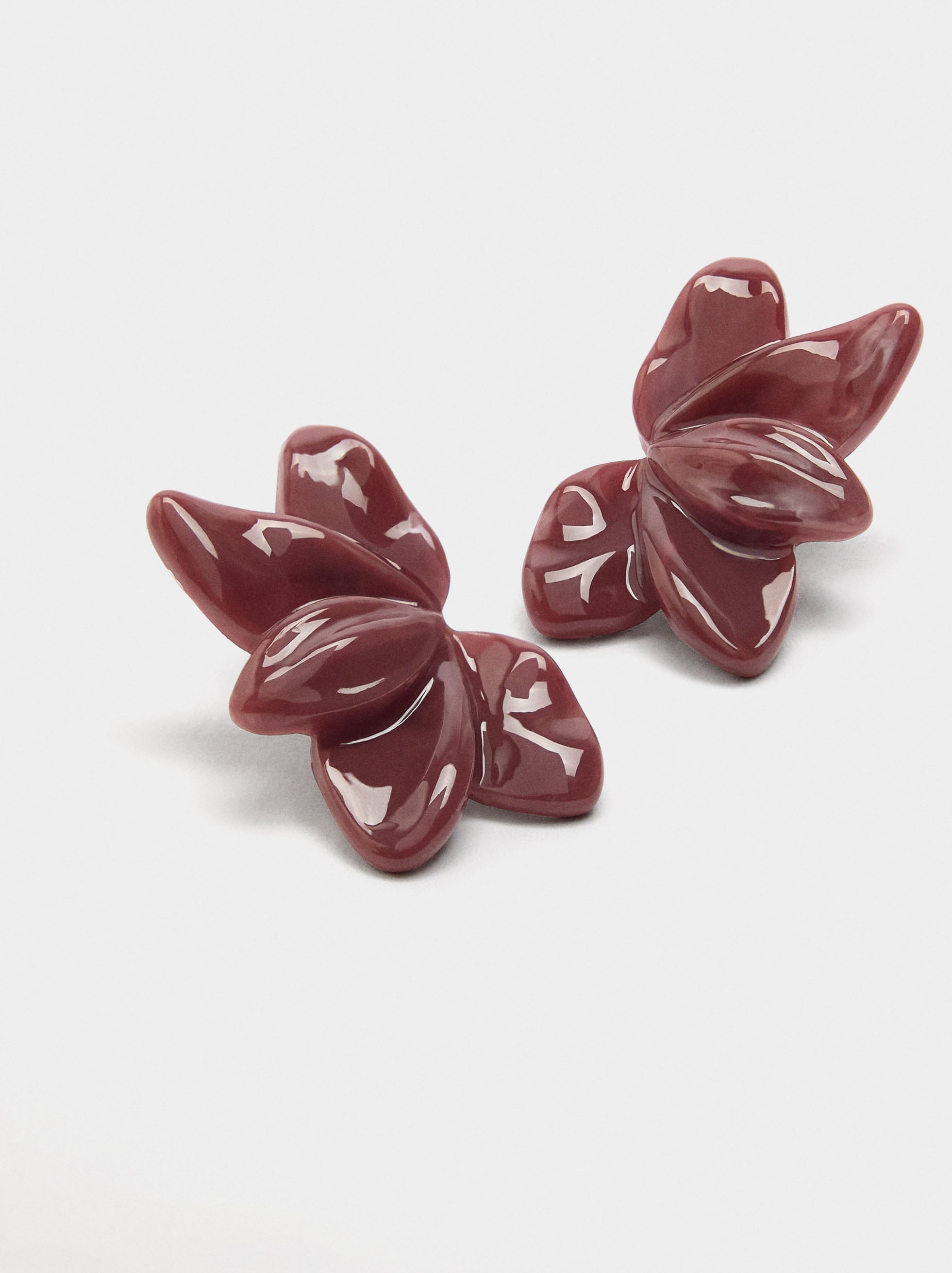 Pendientes Media Flor