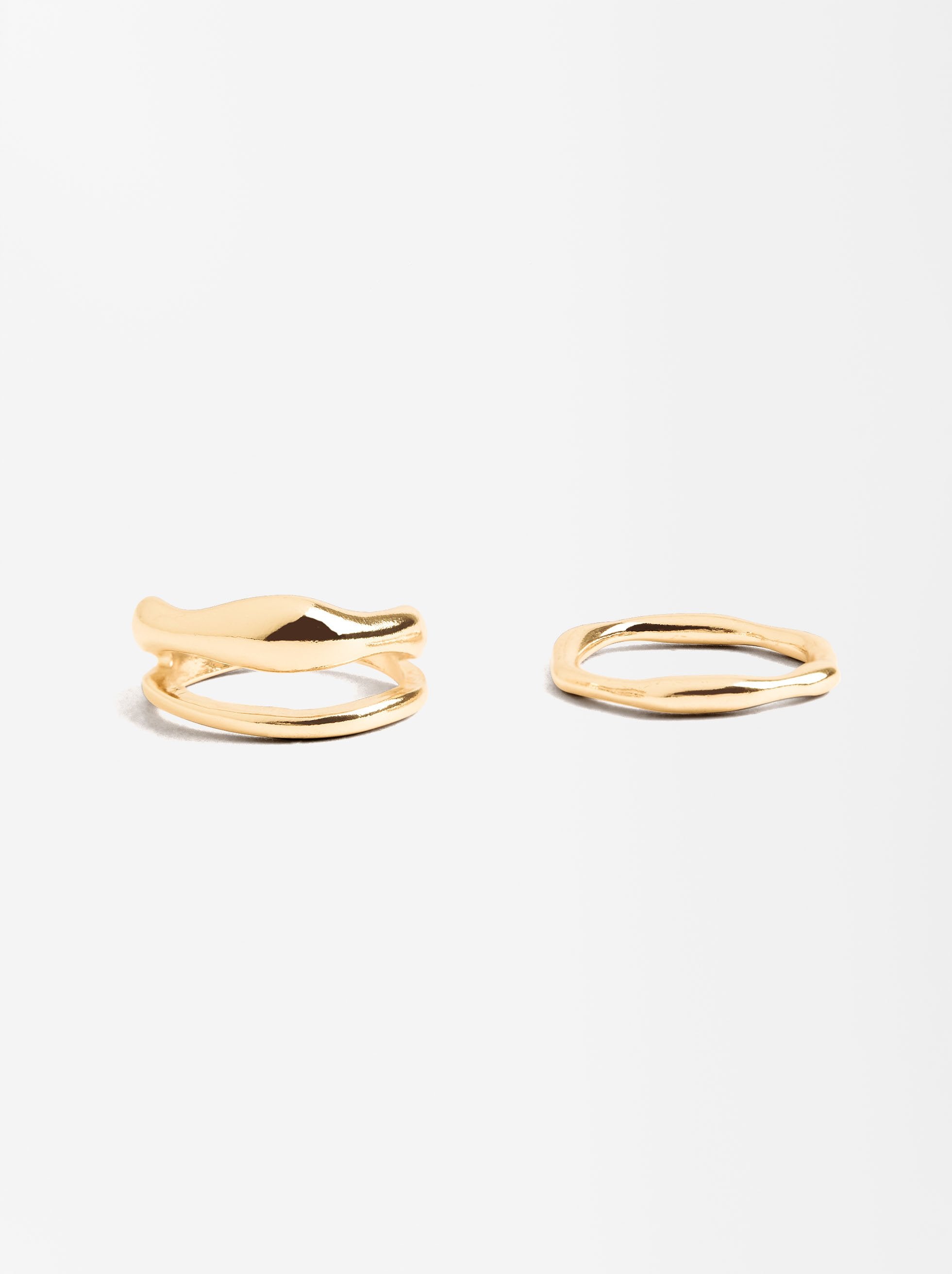 Set De Anillos Irregulares