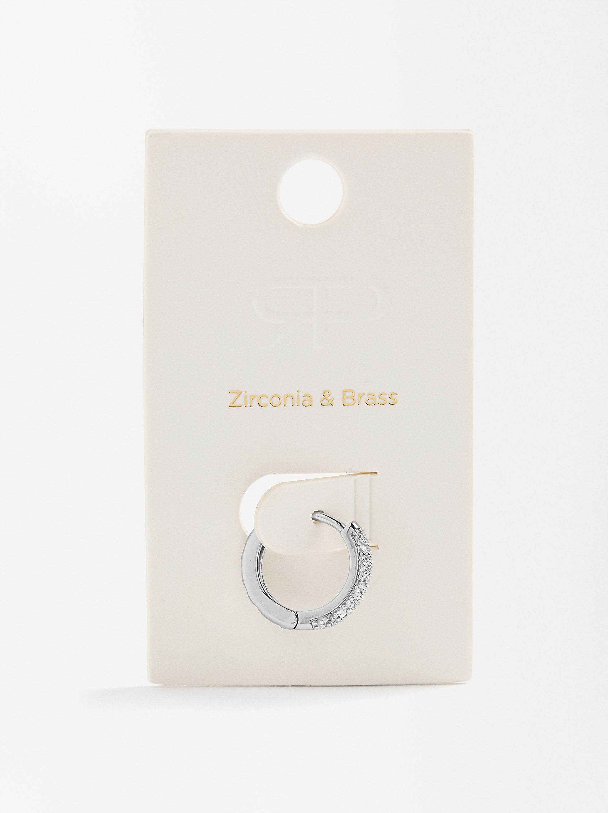 Aro Individual Pavé Con Zirconias