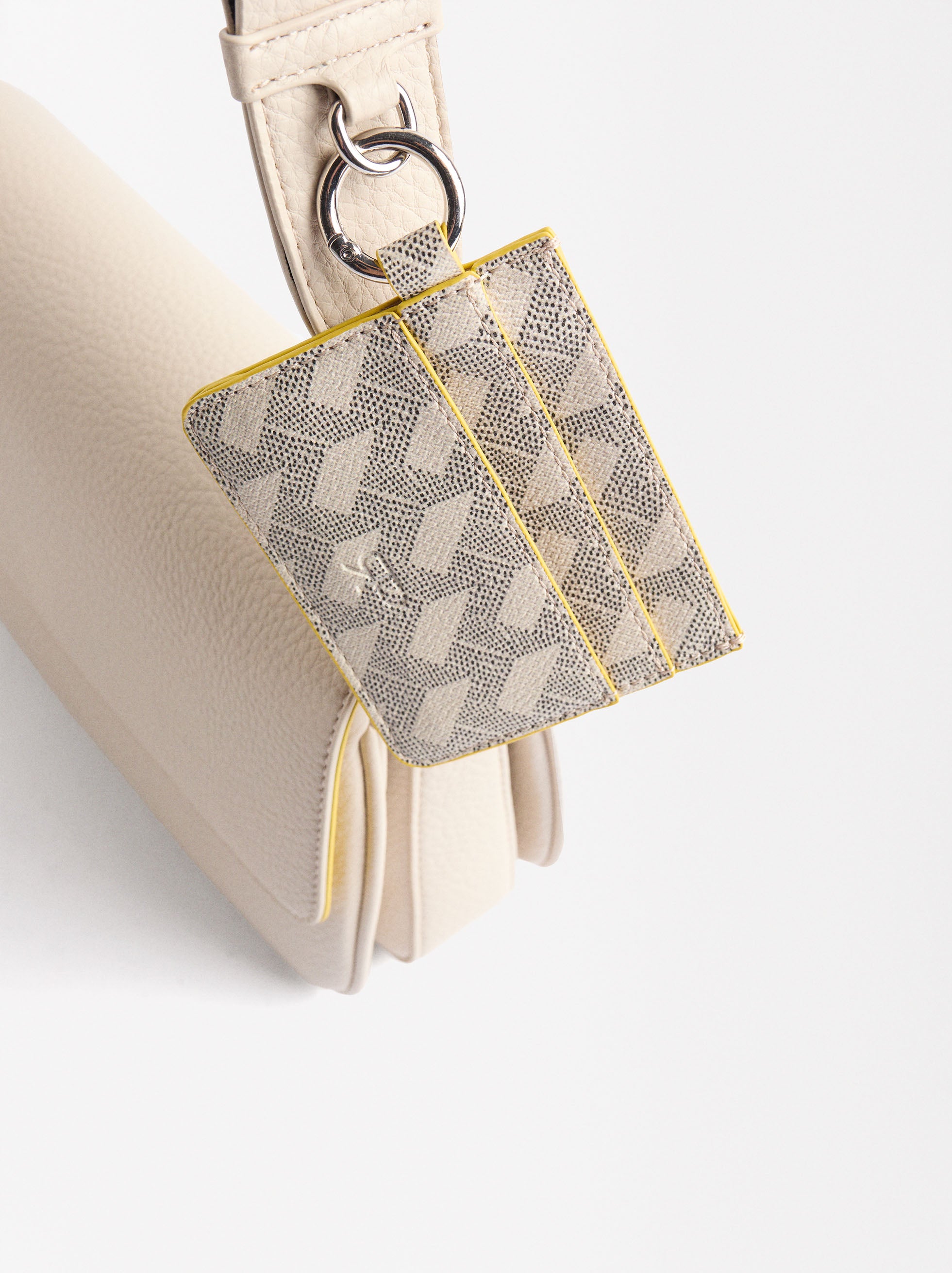 Bolso Bandolera Con Solapa