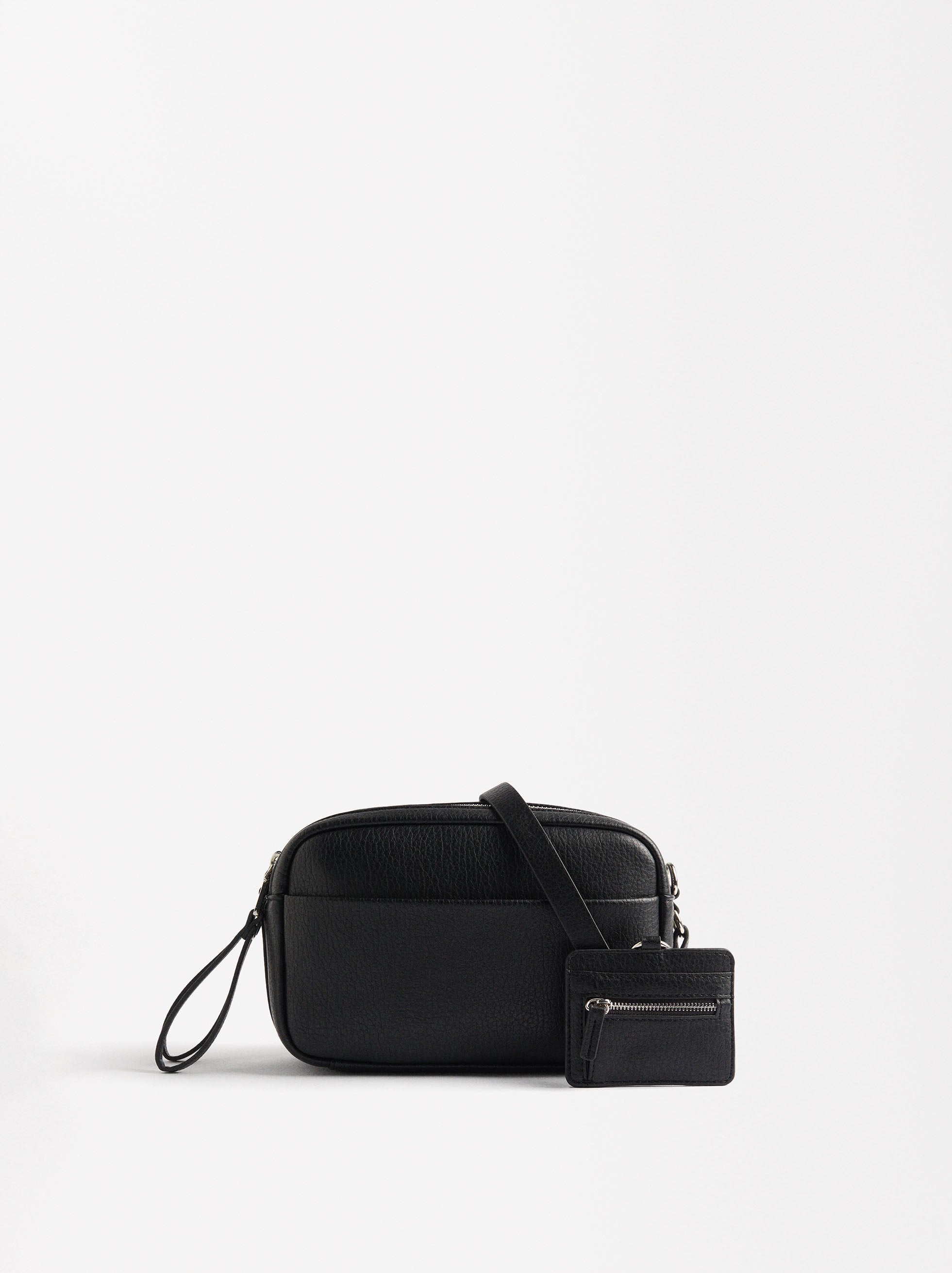 Bolso Bandolera Con Colgante