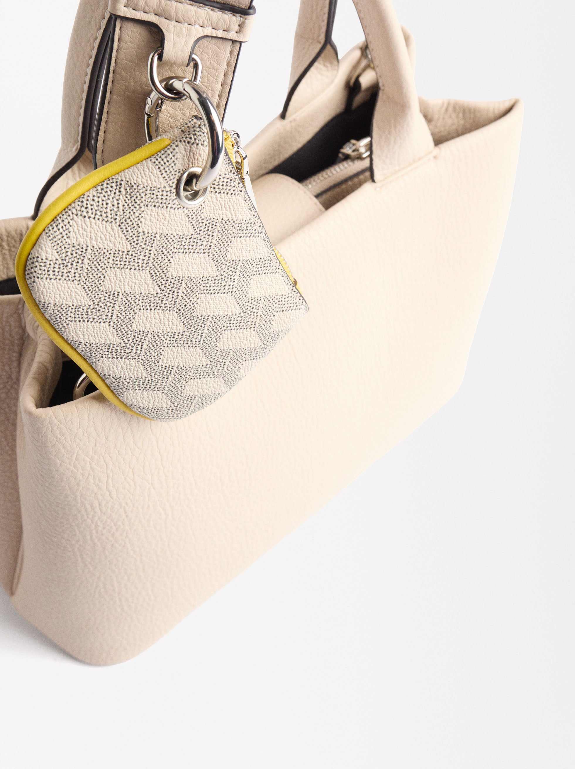 Bolso Tote Con Bandolera M