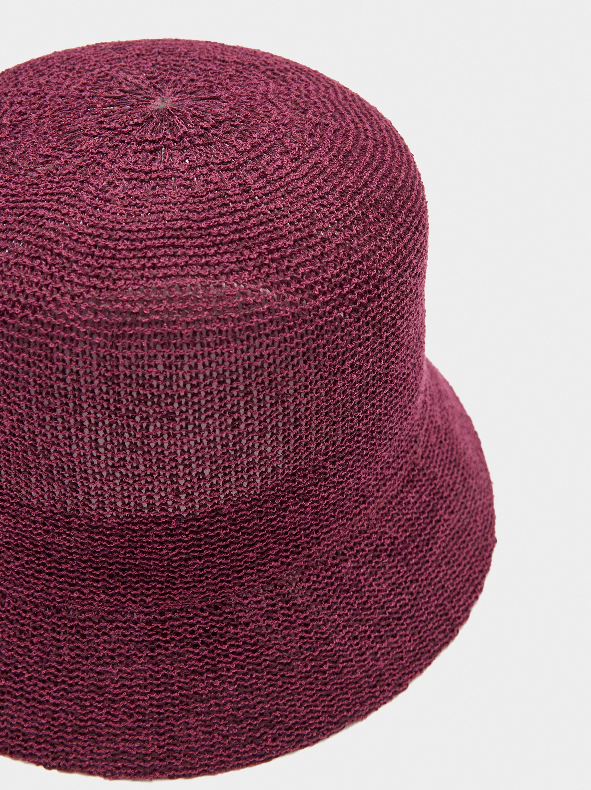 Sombrero Bucket De Punto