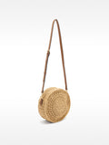 Bolso De Bandolera Efecto Rafia
