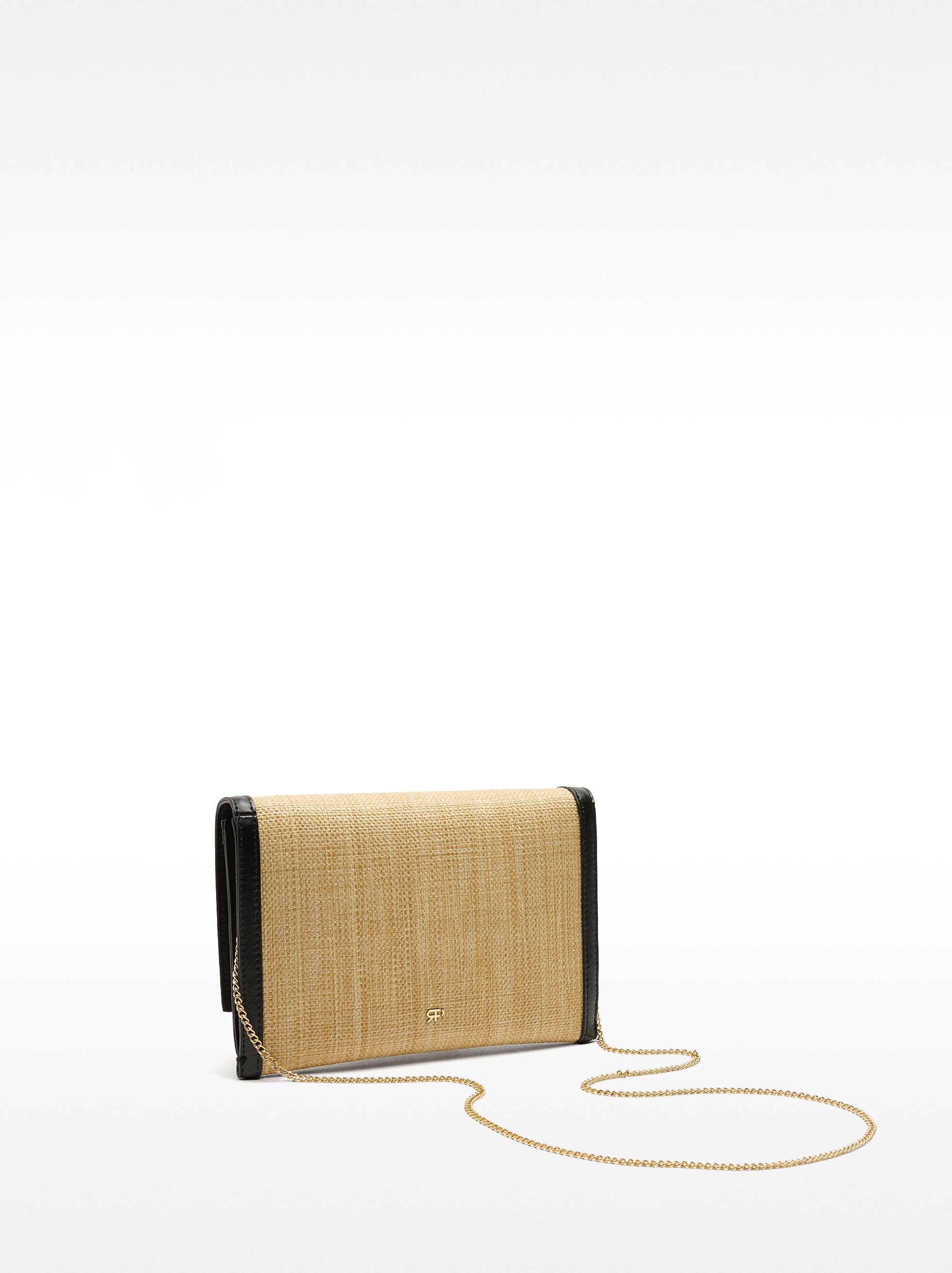 Bolso De Fiesta Efecto Rafia