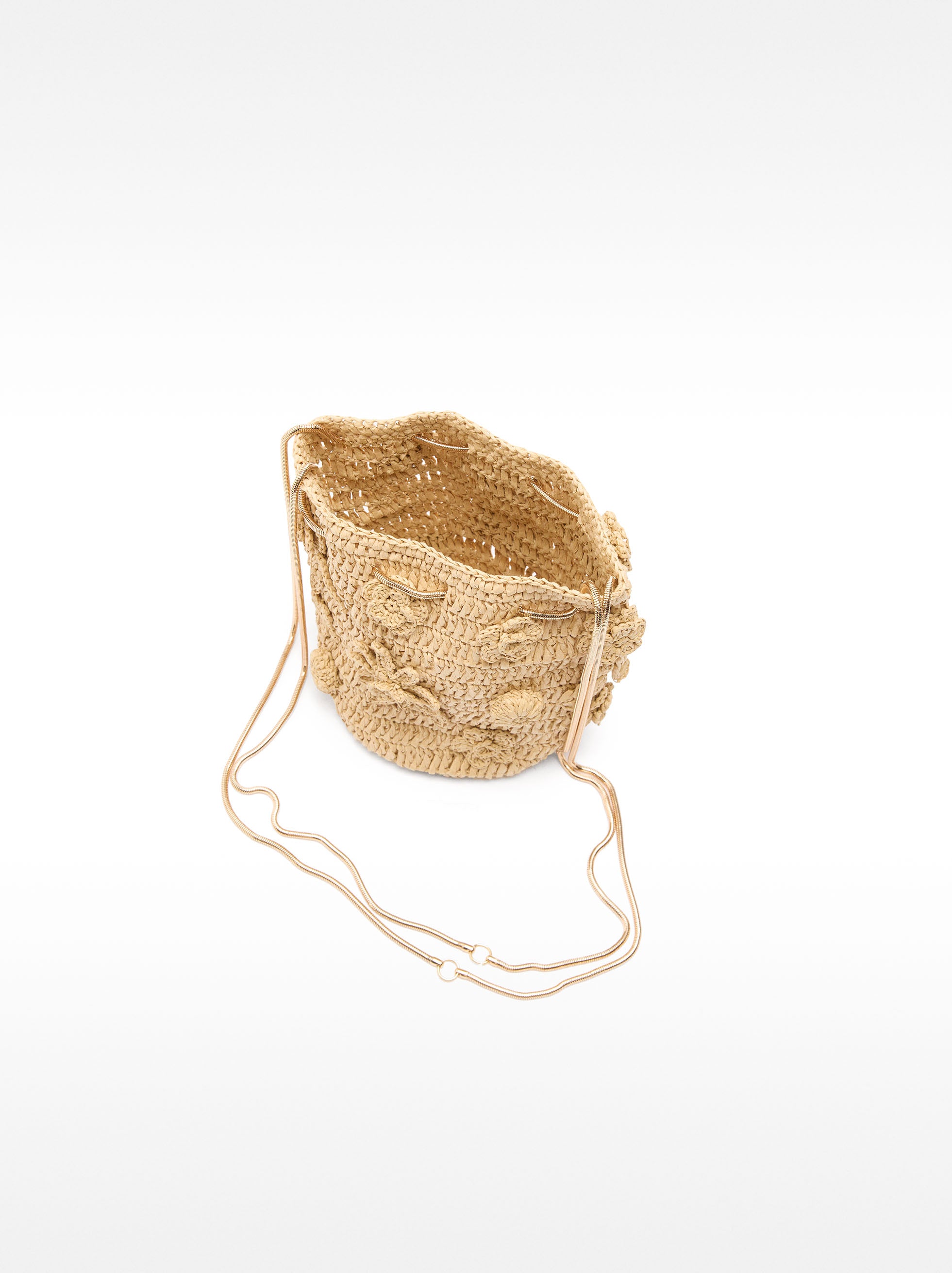 Bolso De Fiesta Efecto Rafia