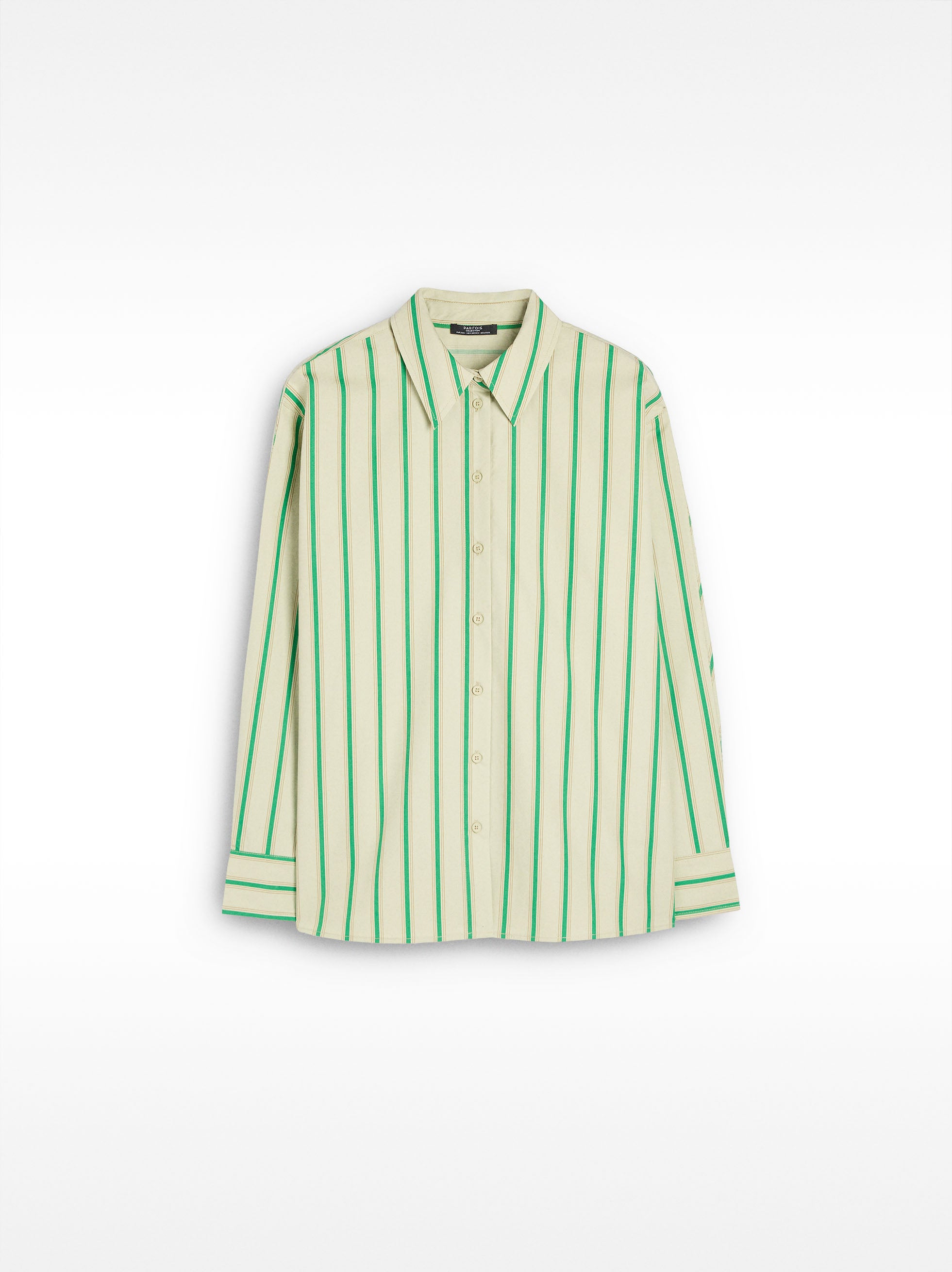 Camisa 100% Algodón A Rayas