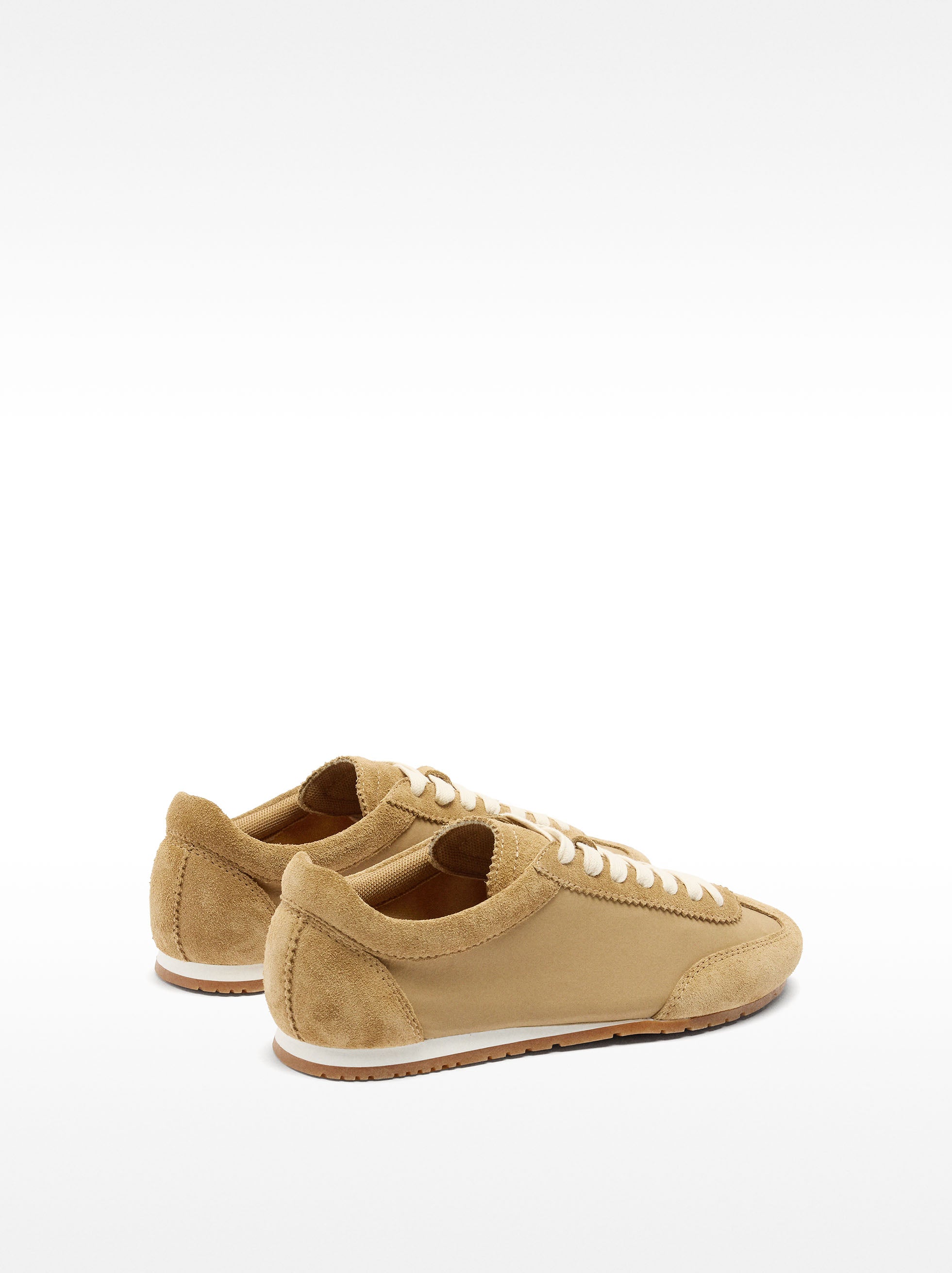 Zapatillas De Piel Combinadas