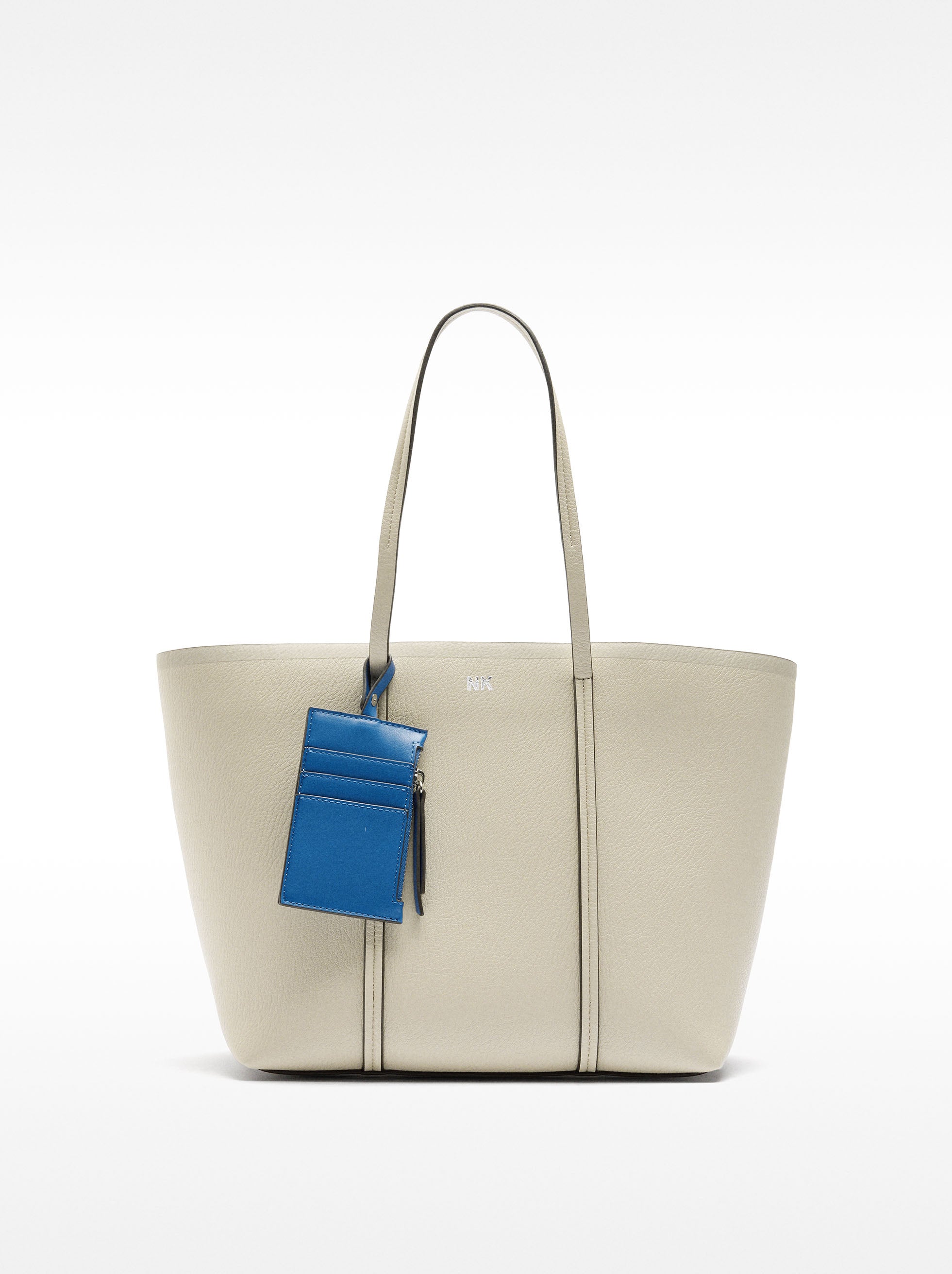Bolso Shopper Con Colgante