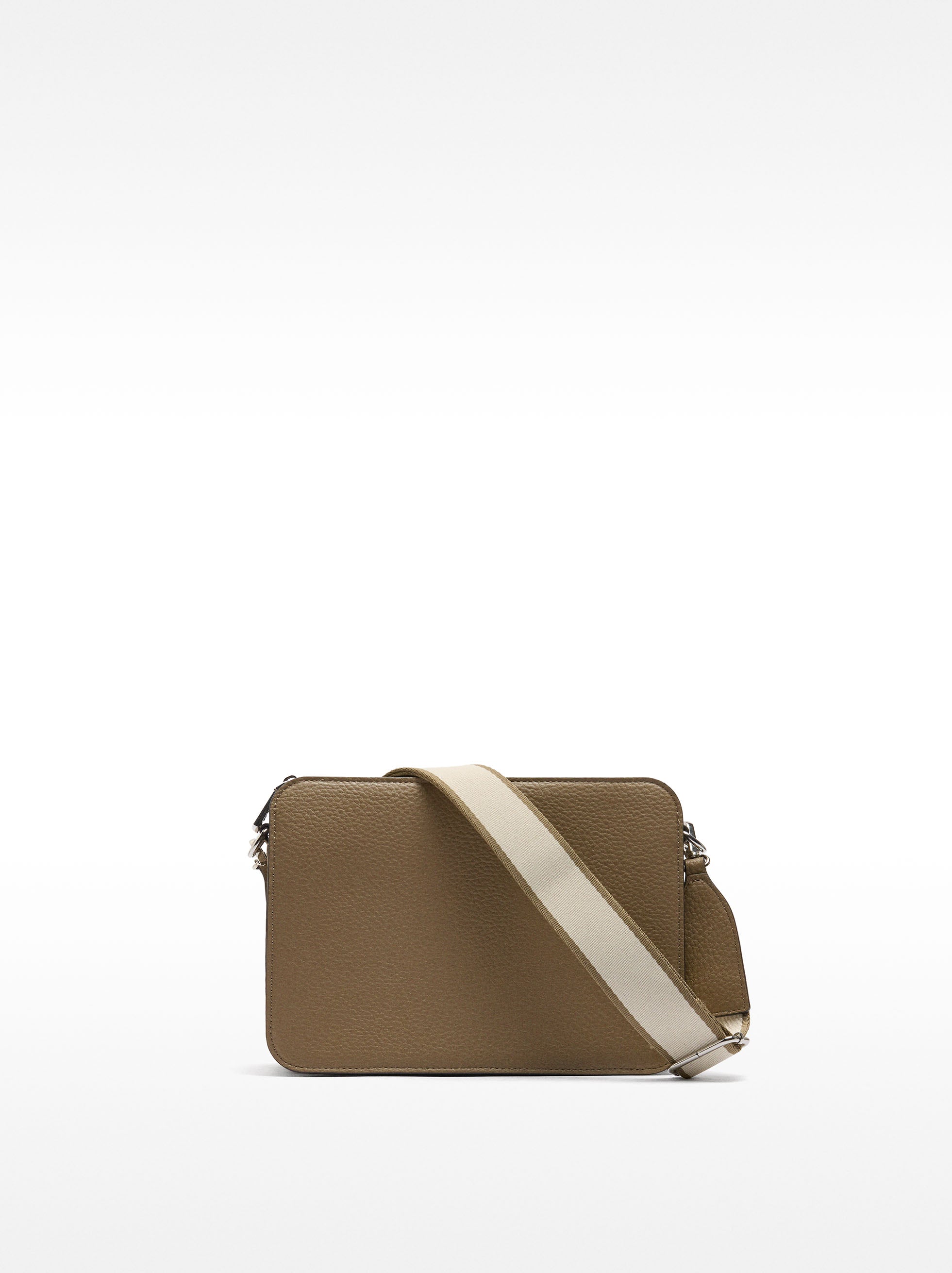 Bolso Bandolera Con Textura