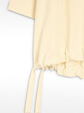 Blusa Con Fruncido 100% Algodón