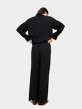Pantalón Fluido Con Cintura Elástica