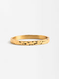 Pulsera Rígida Irregular - Acero Inoxidable