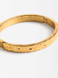 Pulsera Rígida Irregular - Acero Inoxidable