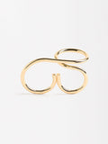 Anillo Doble Con Círculo