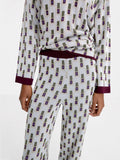Pantalón De Punto Jacquard