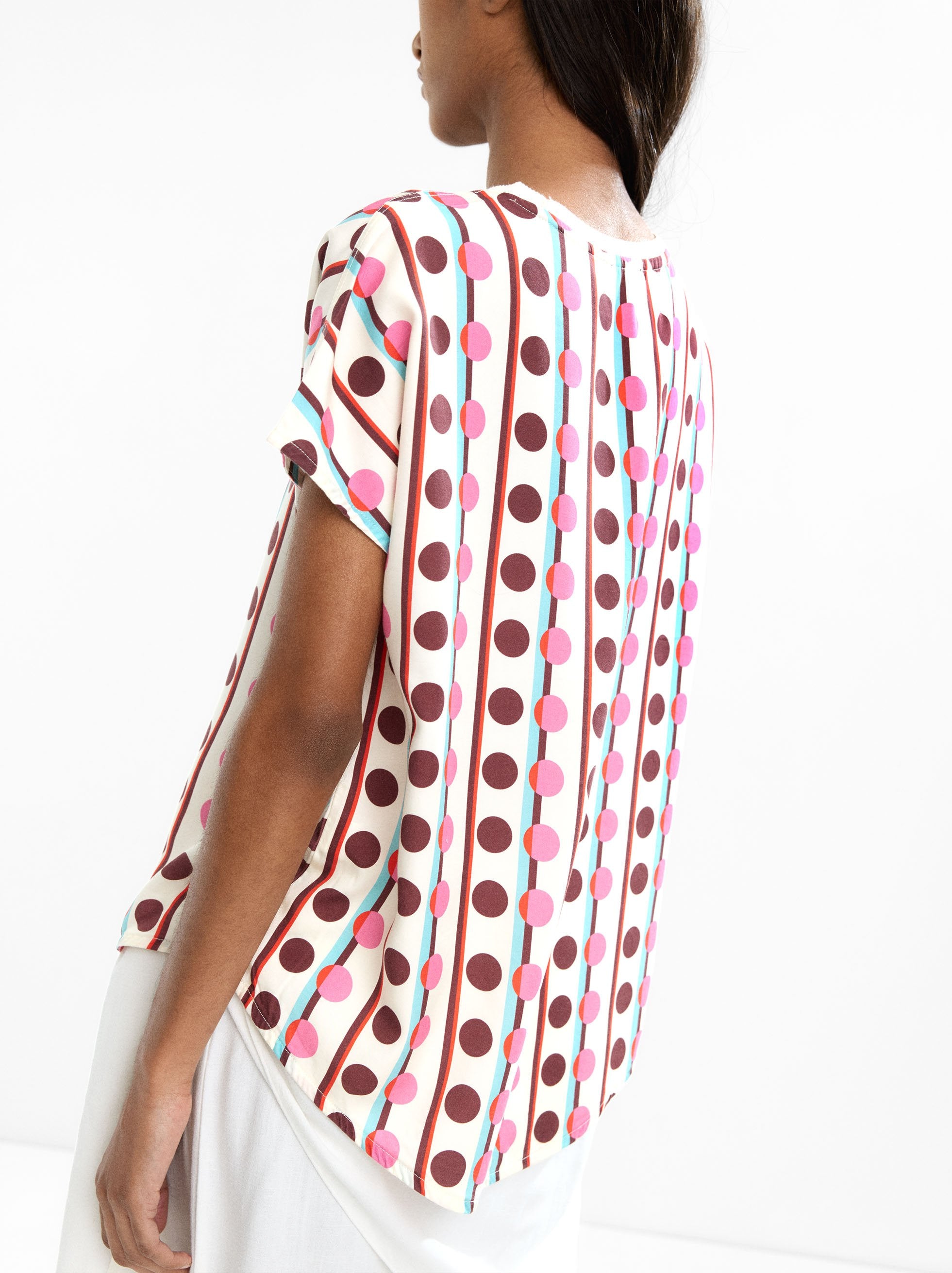 Top Estampado 100 % Lyocell