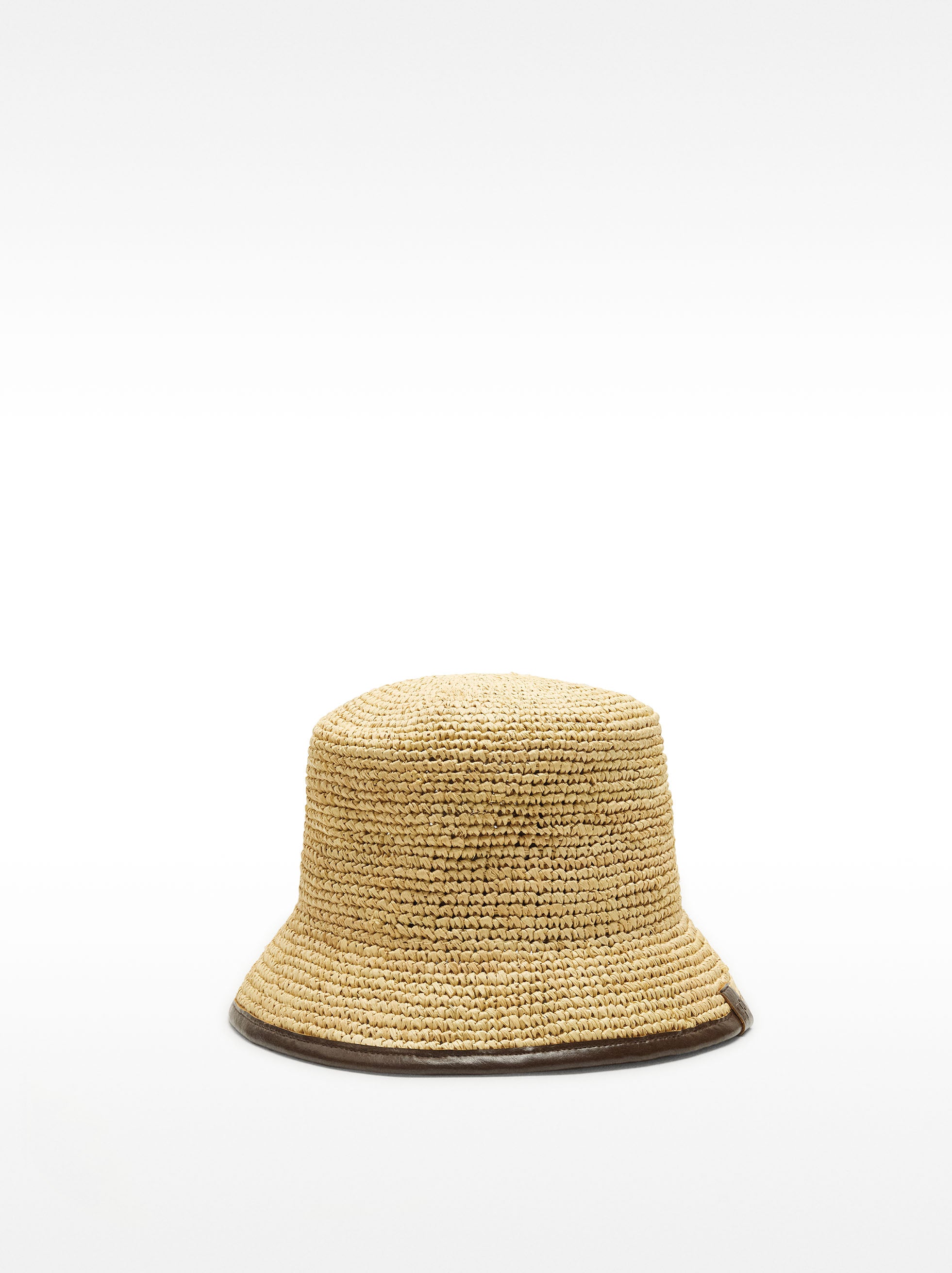Sombrero Tipo Bucket De Rafia